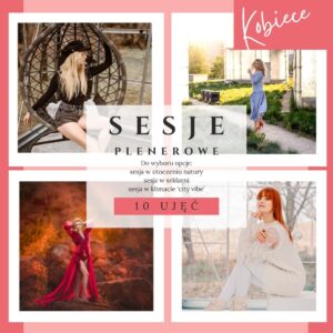 Oferta 2026 - Sesje kobiece w plenerze