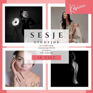 Oferta 2026 - Sesje kobiece w studio