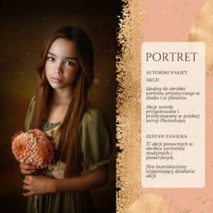 Pakiet "Portret" (Photoshop PL) + Ebook: ALfaBet dobrego portretu